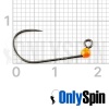 Форелевые джиг-головки OnlySpin Decoy AH-12 безбородые #8 0.1gr оранжевый 3шт