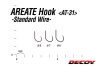 Крючки одинарные Decoy AT-31 Areate Hook #6 10шт