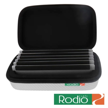 Органайзер для блесен Rodio Craft Carbon Changer Wallet silver/silver
