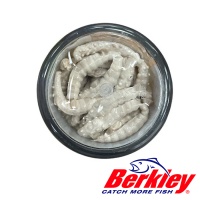 Мягкие приманки Berkley Power Garlic Honey Worm 25 White