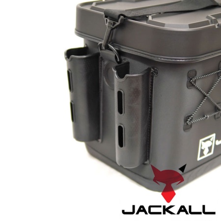 Баккан Jackall Timon Tackle Container R M-size #Black (с держателями)