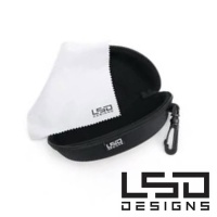 Очки LSD Blue Hunt Piano Black with Blue Logo Mazume Yellow