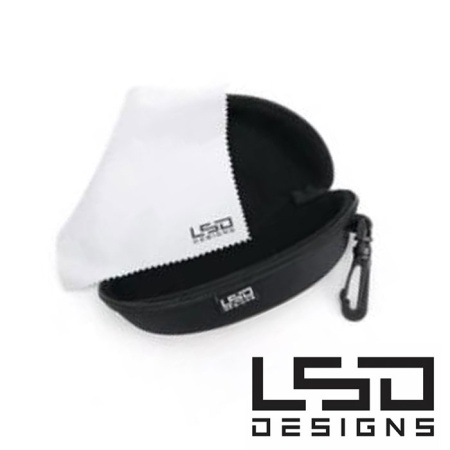 Очки LSD Blue Hunt Piano Black with Blue Logo Dark Brown