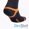 Водонепроницаемые носки DexShell Hytherm Pro черный/оранжевый L(43-46)