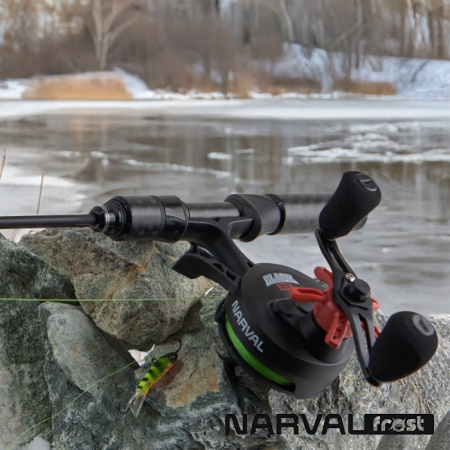 Зимняя катушка Narval Frost Black Ice Red