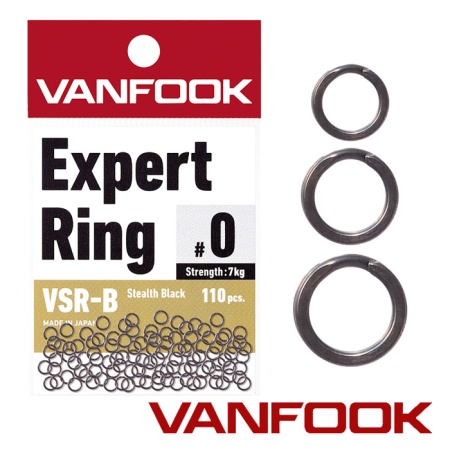 Заводные кольца Vanfook VSR-B #0 7kg 110шт