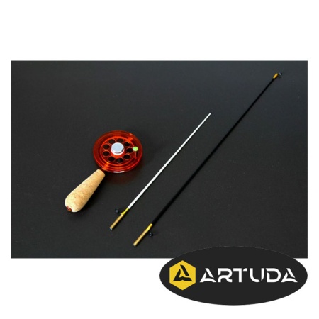 Зимняя удочка Artuda Трио L синяя