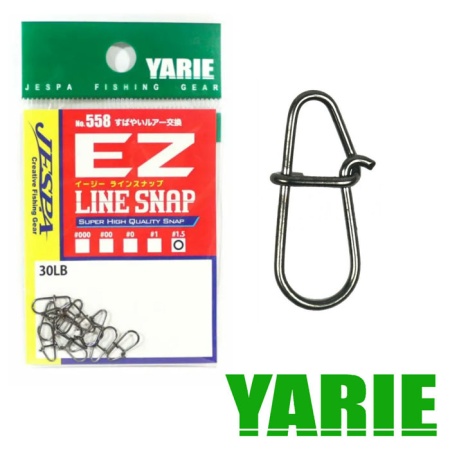 Застежки Yarie EZ Line Snap 558 #000 6.7kg 11шт