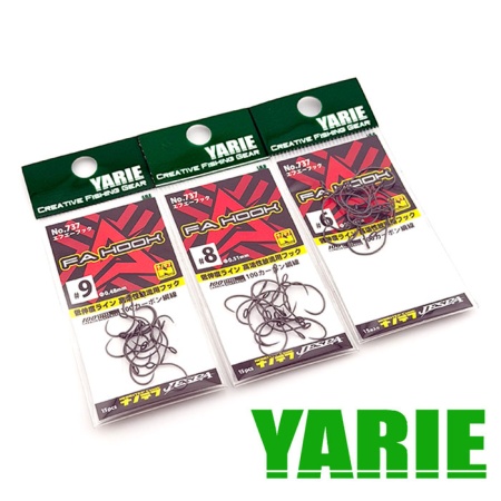 Крючки одинарные Yarie 737 FA Hook #6 15шт