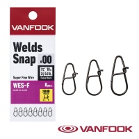 Застежки Vanfook Welds Snap #000 3.6kg 8шт