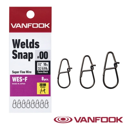 Застежки Vanfook Welds Snap #0 5.4kg 8шт