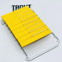Trout Arena картотека для блесен в ящики серии 7070, 7055 желтая