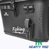 Баккан Hearty Rise Storage Box With Rod Holder HB-2737 с держателем удилища Black