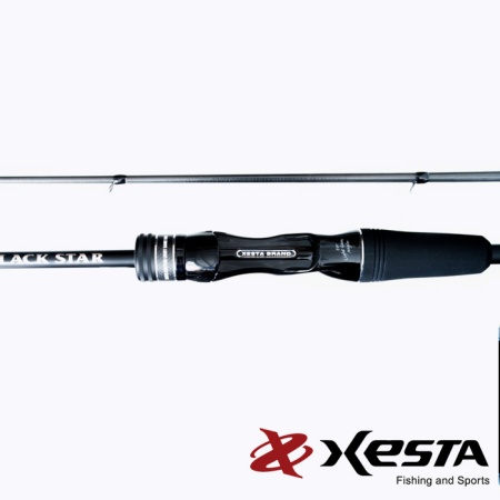Спиннинг кастинговый Xesta Black Star 2025 B75MH-S 2.26m 3-25gr Multi Blaster