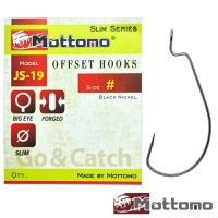 Крючки офсетные Mottomo JS-19 #1 9шт