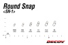 Застежки Decoy Round Snap SN-1 #000 5.4kg 13шт