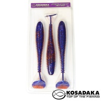 Мягкие приманки Kosadaka Swing Impact Fat 175 YFG 3шт