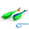 Поролоновые рыбки Мормыш Слаг с открытым двойником 18cm 14 2шт