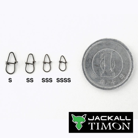 Застежки Jackall Timon E-Snap II SSS 8шт