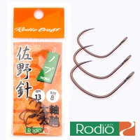 Крючки одинарные Rodio Craft Sano Hook Dai-Jiku #9 42шт