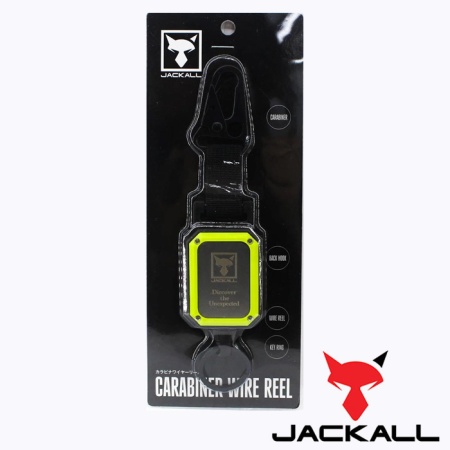 Ретривер Jackall Carabiner Wire Reel Yellow