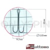 Крючки двойные Mottomo ZX-02L #6 10шт