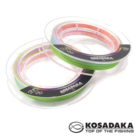 Шнур Kosadaka Super Line PE X4 150m Multicolor 0.18mm 10.1kg