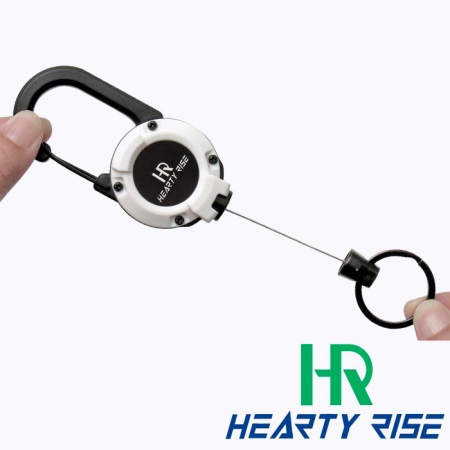 Ретривер Hearty Rise Carabiner Pin on Reel HPI-2703 white