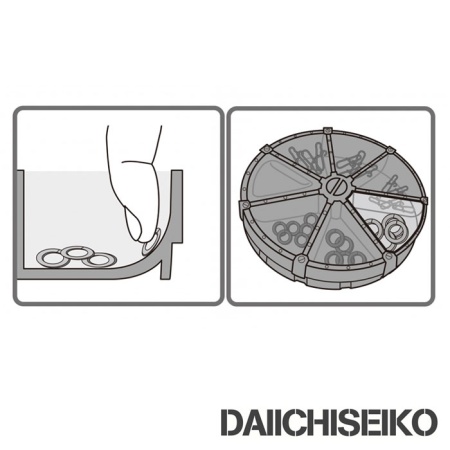 Коробка Daiichiseiko MC Case 75 R Black