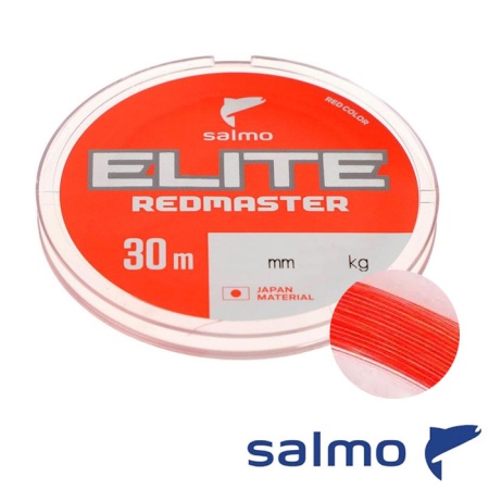 Леска Salmo Elite Redmaster 30m 0.10mm 0.92kg