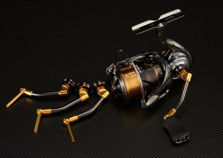 Ручка для катушки SLP Works Carbon Light Handle 40MM gold