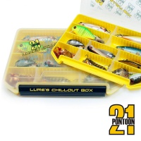 Коробка для приманок Pontoon 21 VS-3010NS yellow