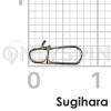 Застежка Sugihara Brazed Snap Standart #000 7kg 30шт