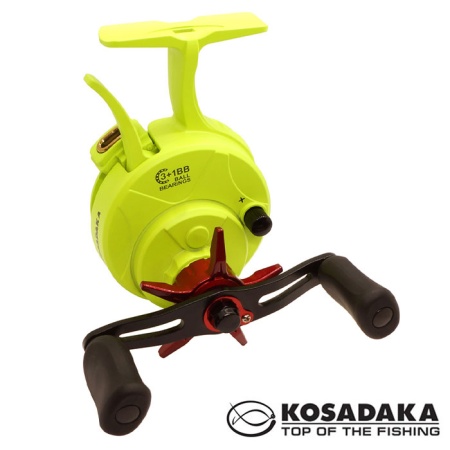 Зимняя катушка Kosadaka Sierra Chartreuse графитовая шпуля под левую руку