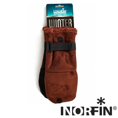 Перчатки-варежки Norfin Aurora ветрозащитные р.L
