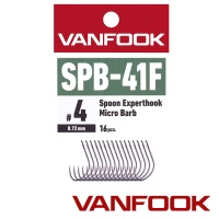 Крючки одинарные Vanfook SPB-41F #2 15шт