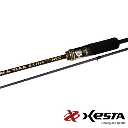 Спиннинг Xesta Black Star Extra Tuned 1.99m 0.2-10gr S66M-T Super Friction