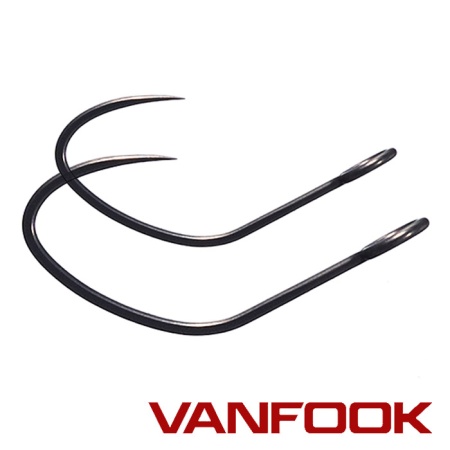 Крючки одинарные Vanfook FSP-21F Сompetition #8 12шт
