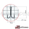Крючки двойные Mottomo ZX-02L #2/0 10шт