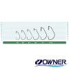 Крючки офсетные Owner 11757/51757 Twistlock Finesse TL-01 2 4шт