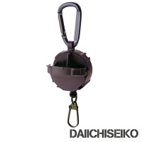 Ретривер Daiichiseiko Carabiner Reel & Micro Case dark earth