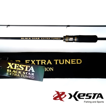 Спиннинг Xesta Black Star Extra Tuned 1.99m 0.2-10gr S66M-T Super Friction