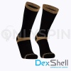 Водонепроницаемые носки DexShell Hytherm Pro Tobacco черный/коричневый L(43-46)