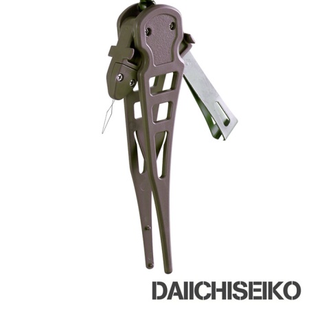 Узловяз с кусачками для лески Daiichiseiko Pickers Dark Earth