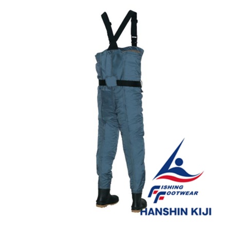 Вейдерсы Hanshin Kiji BC-122 Chest High Wader Radial Sole Gray LL