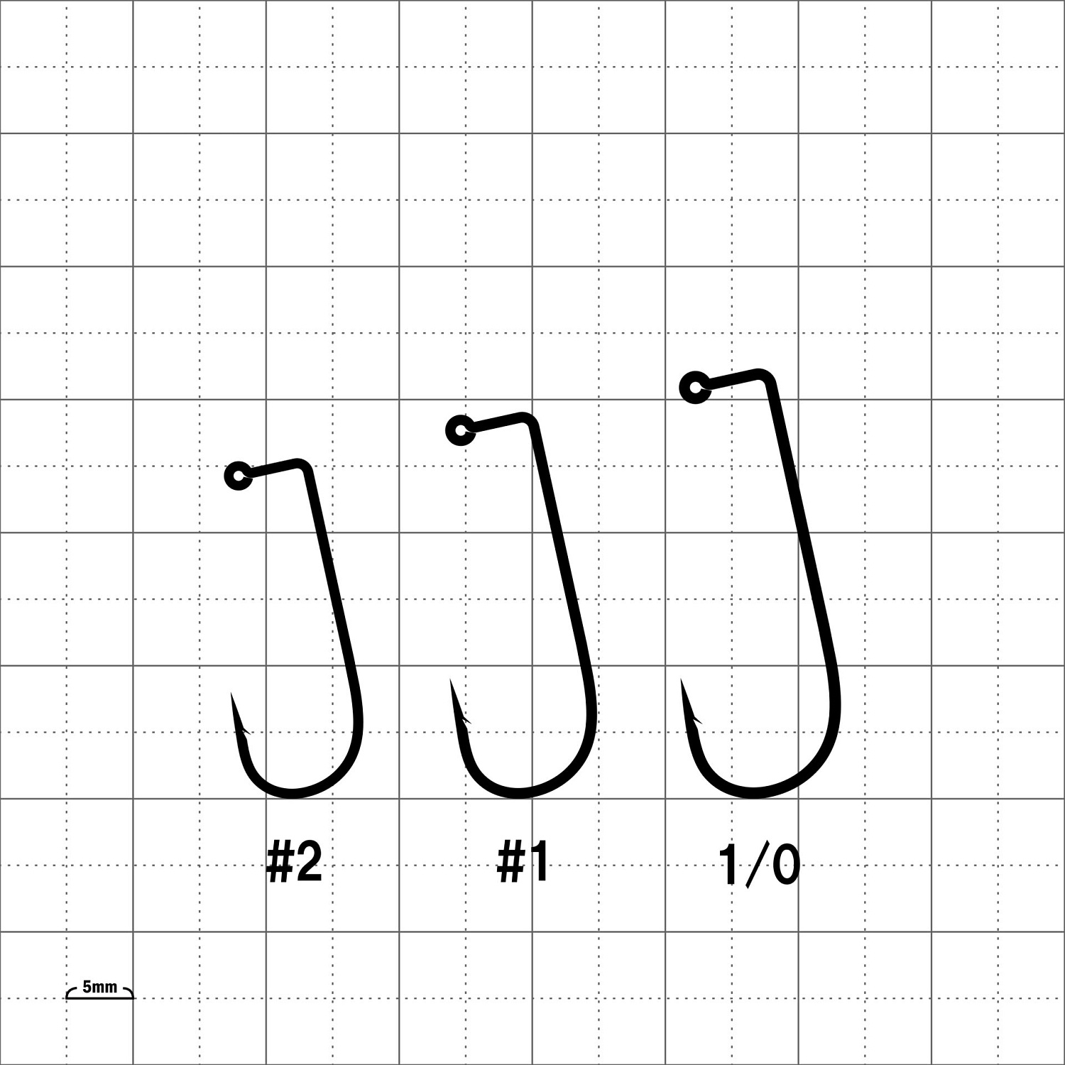 Крючки одинарные Gamakatsu Horizon Jig Hook Nano Alpha #1 10шт