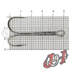 Крючки двойные Jig It Long Double Hooks #5/0 10шт
