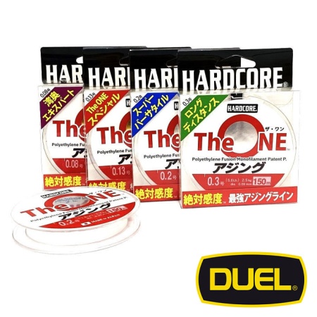 Шнур DUEL Hardcore The One 150m 0.1 2lb 0.05mm 0.9kg