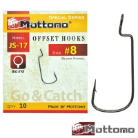 Крючки офсетные Mottomo JS-17 #10 10шт