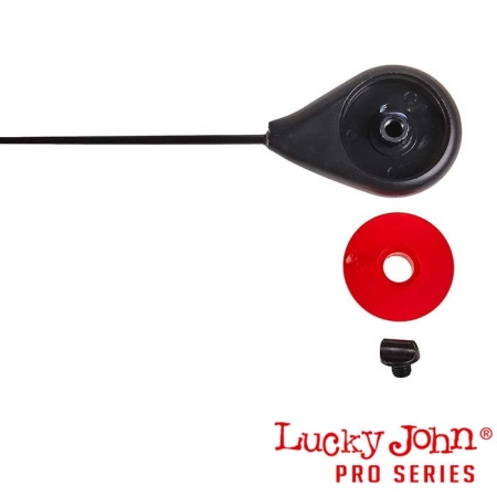 Зимняя удочка-балалайка Lucky John Shaker 27.5cm черный